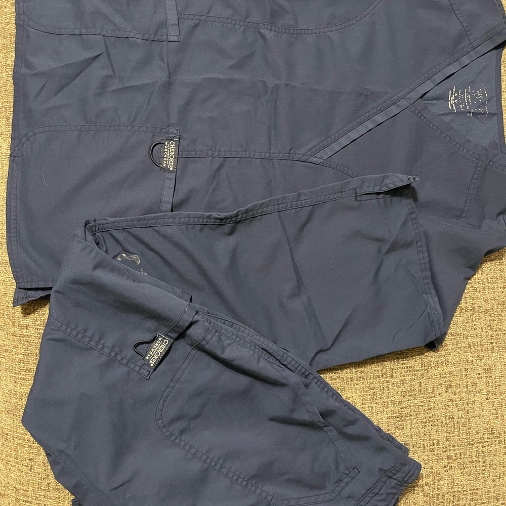 Cherokee Classic Navy Scrub Set